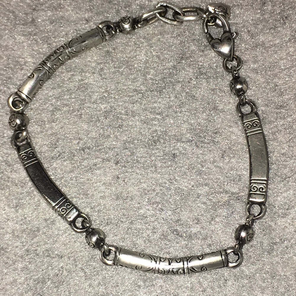Brighton sterling silver bar link bracelet